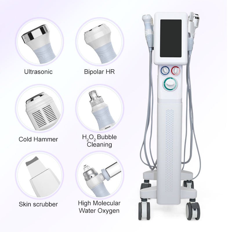 Microdermabrasion Machine Supplier - 6 in 1 Oxygen Cleaning Face