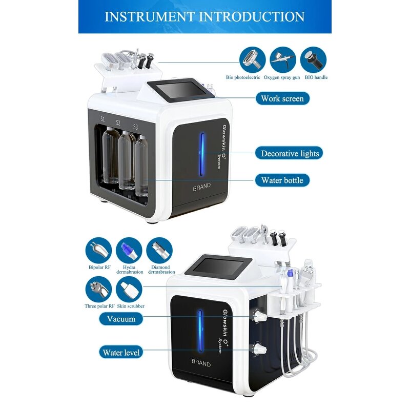 Hydro Dermabrasion Machine Supplier - 10 in 1 RF Bio Ultrasonic