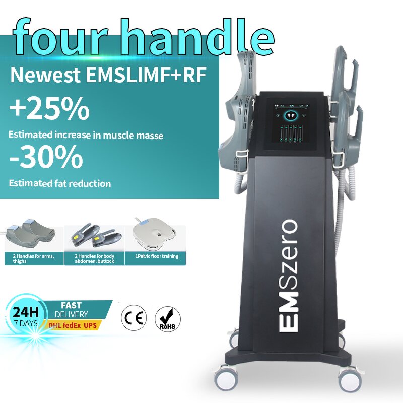 Body Sculpting Machine Supplier - 4 Handles RF EMS Slimming