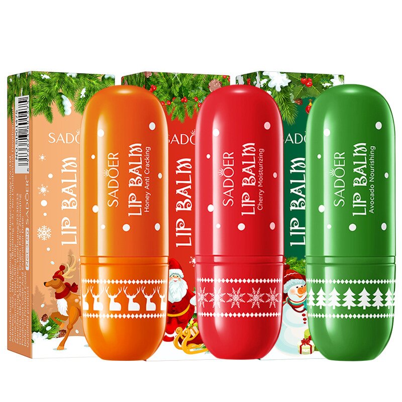 Christmas Lip Balm Manufacturer - SADOER Moisturizing Anti