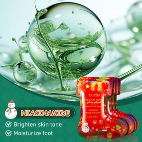 Foot Sock Mask Factory - Organic Nicotinamide Christmas