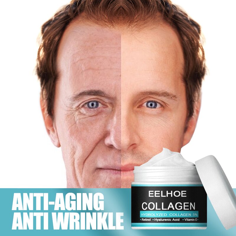 Men's Face Cream Manufacturer - Anti-Aging Retinol Collagen