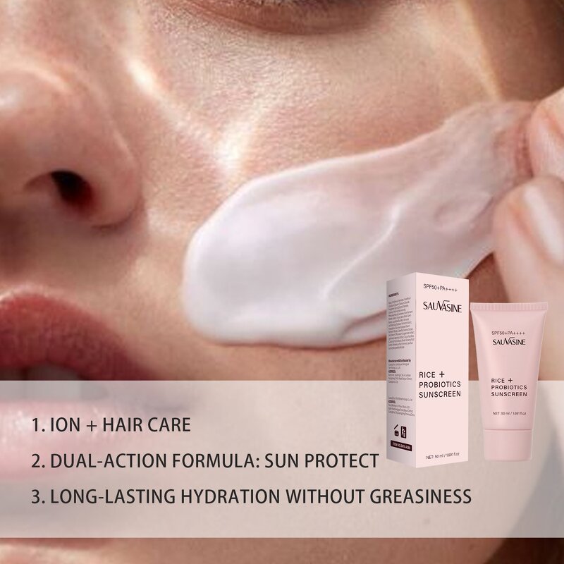 Rice Sunscreen Cream Factory - Mineral UV Protection SPF50