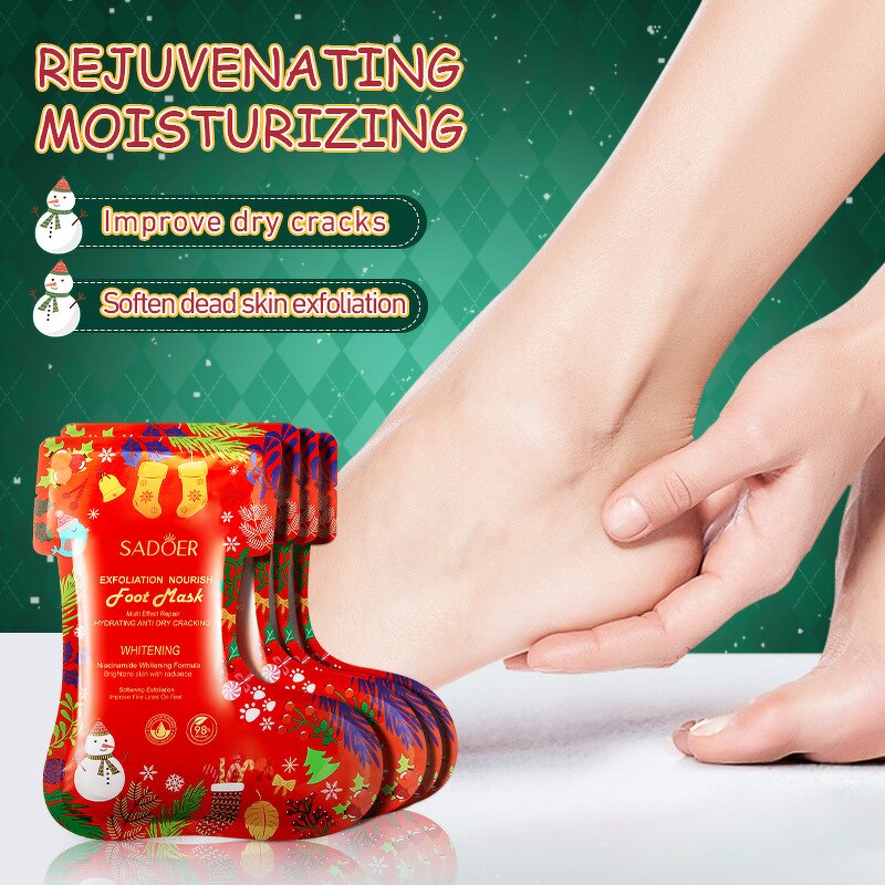 Foot Sock Mask Factory - Organic Nicotinamide Christmas