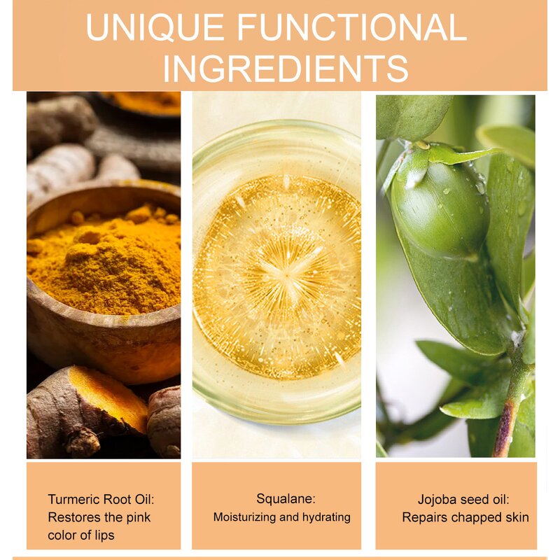 Lip Balm Factory - Jojoba Plump Softening Turmeric