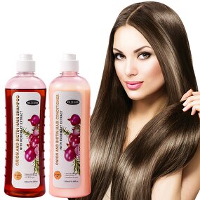 Onion Shampoo Set Manufacturer - Biotin Fluffy 500ML