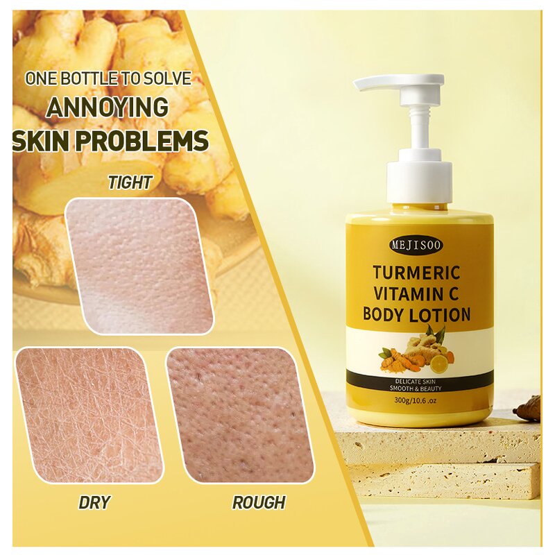 Turmeric Body Lotion Manufacturer - Stock Hydrating Rejuvenating