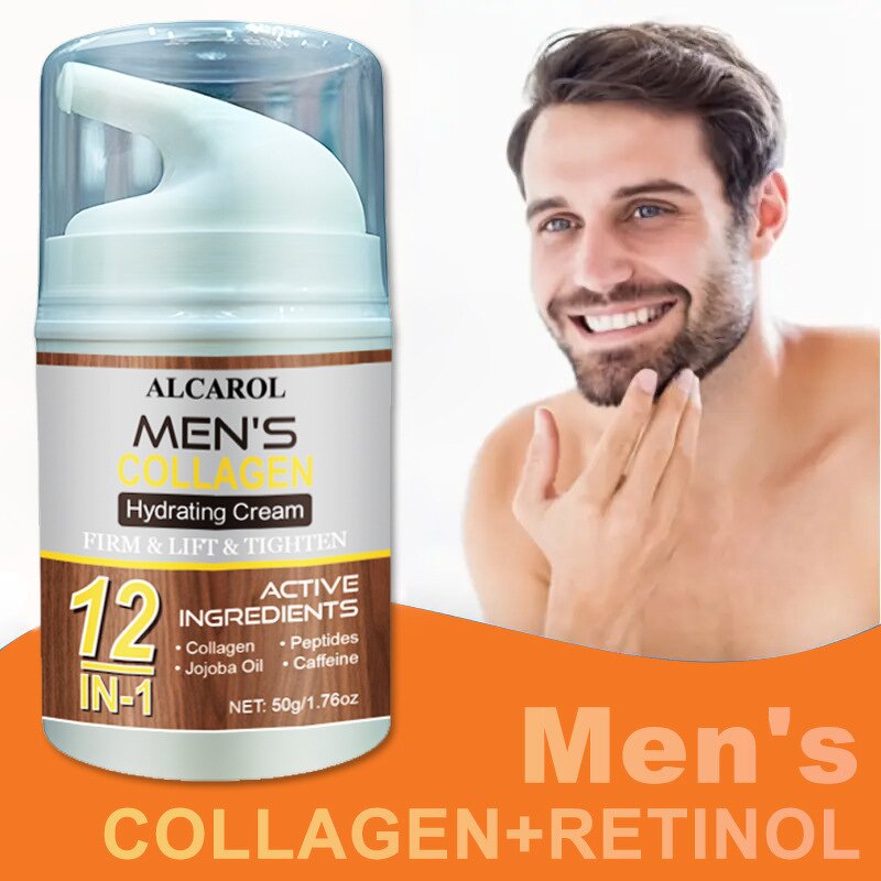 Men's Moisturizer Factory - 12 in 1 Collagen Retinol
