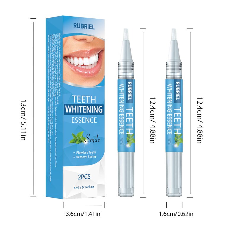 Teeth Whitening Pen Manufacturer - Reduce Yellow Stains 4ml