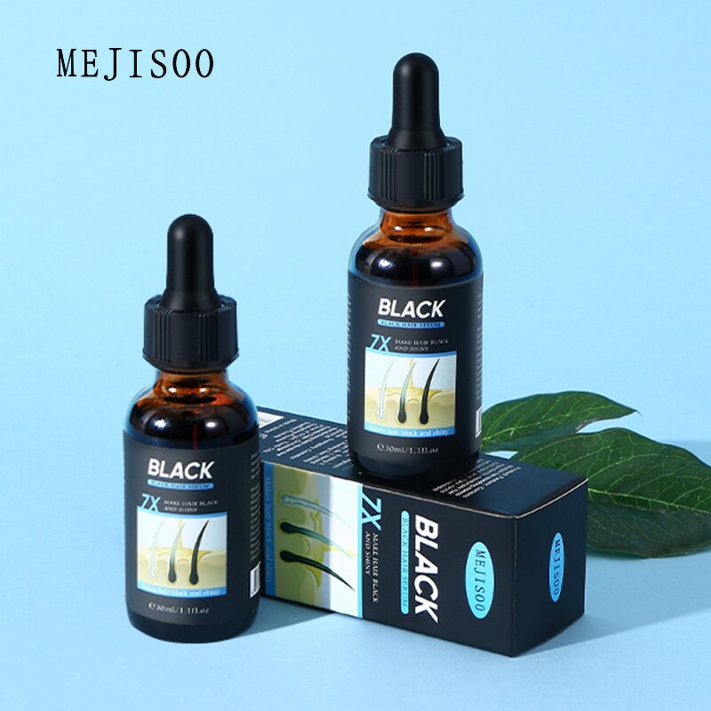 Black Hair Serum Factory - Moisturizes Scalp Promotes