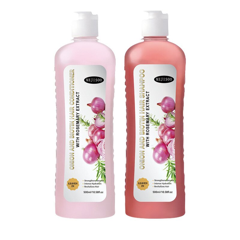 Onion Shampoo Set Manufacturer - Biotin Fluffy 500ML