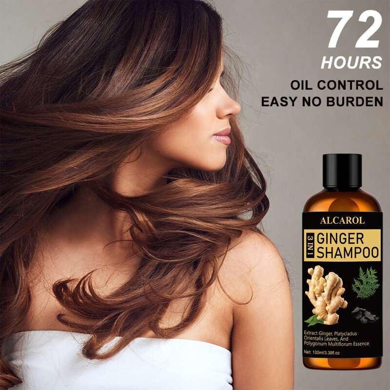 Ginger Shampoo Manufacturer - 3 in 1 for Curly Hair