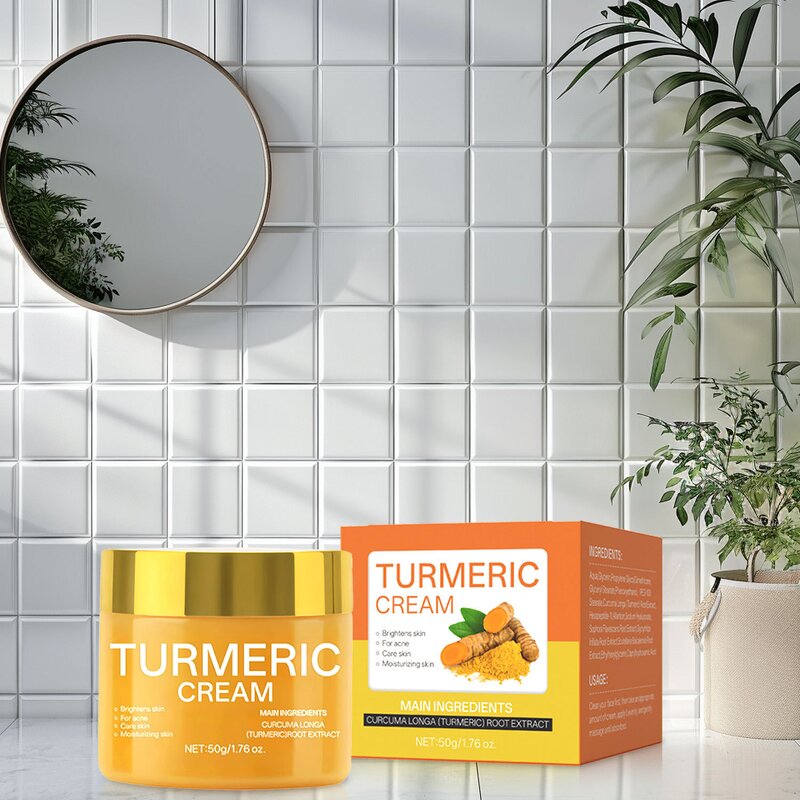 Turmeric Face Cream Manufacturer - Natural Brightens Skin
