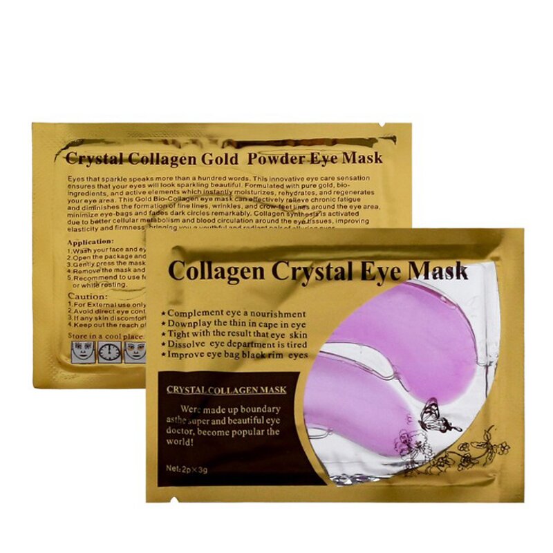 Gold Eye Patch Manufacturer - 24K Crystal Collagen Customizable
