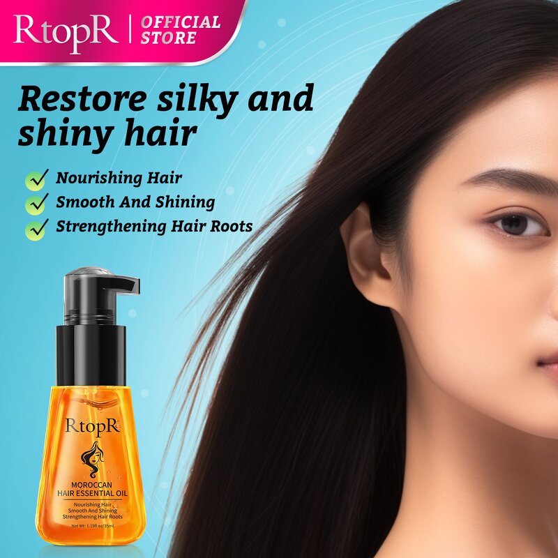 Moroccan Hair Oil Manufacturer - 35ml Essential Vegan