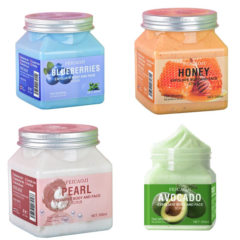 Fruit Body Scrub Factory - Private Label 350ml Vitamin