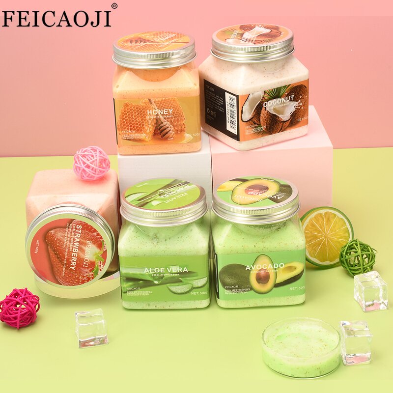 Avocado Body Scrub Manufacturer - Vegan Exfoliating 500g