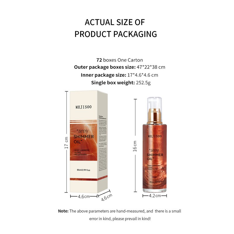 Body Highlighter Factory - Long-lasting Shine Contour