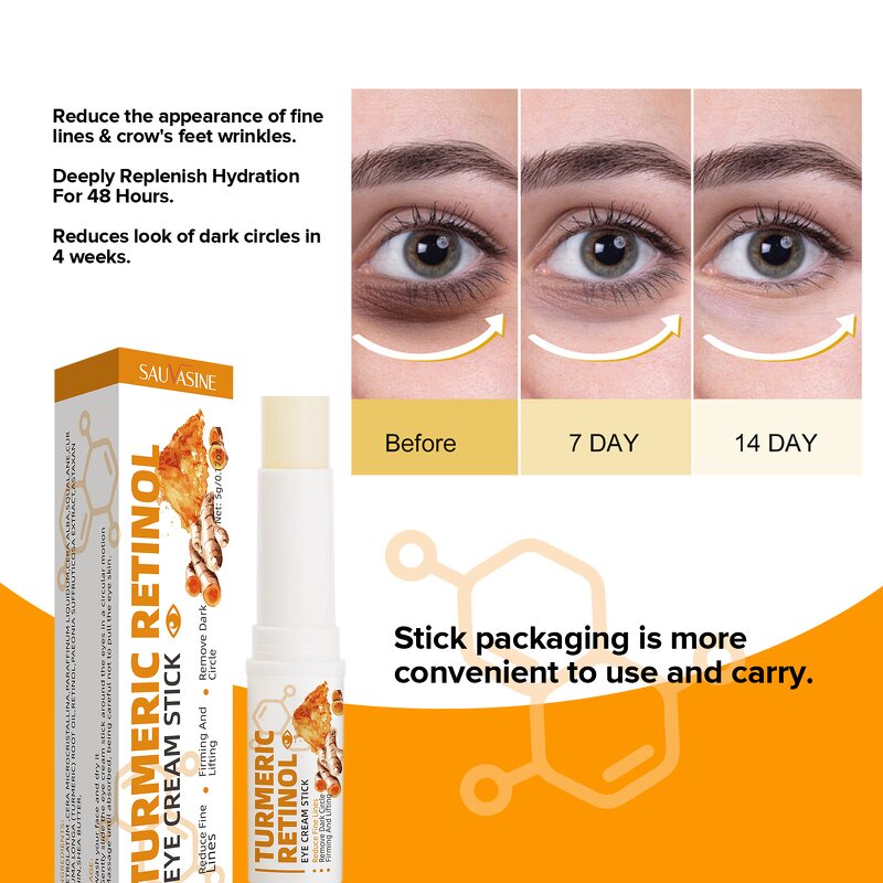 Turmeric Eye Stick Factory - 5g Stock Anti-Aging
