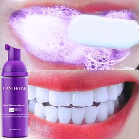 Teeth Whitening Mousse Factory - V34 50g Long-Lasting