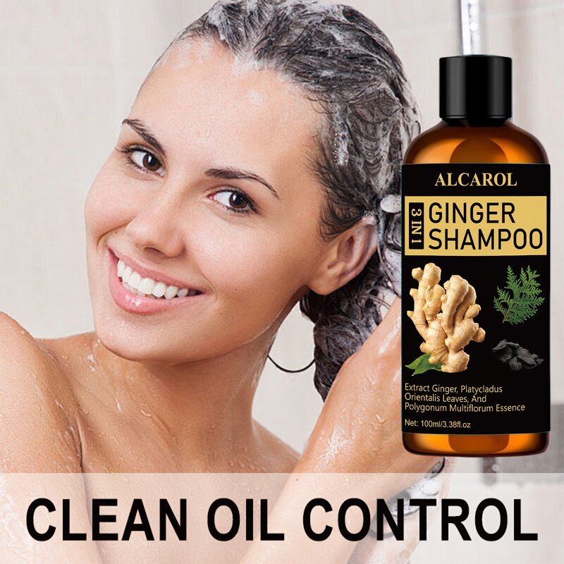 Ginger Shampoo Manufacturer - 3 in 1 for Curly Hair