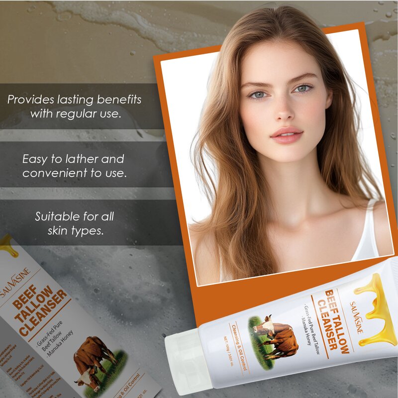 Beef Tallow Cleanser Factory - SAUVASINE Organic Grass