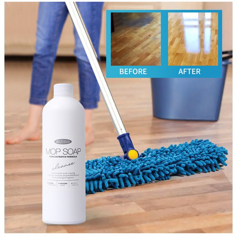 Mop Liquid Soap Factory - Stock Fresh Scent Removes