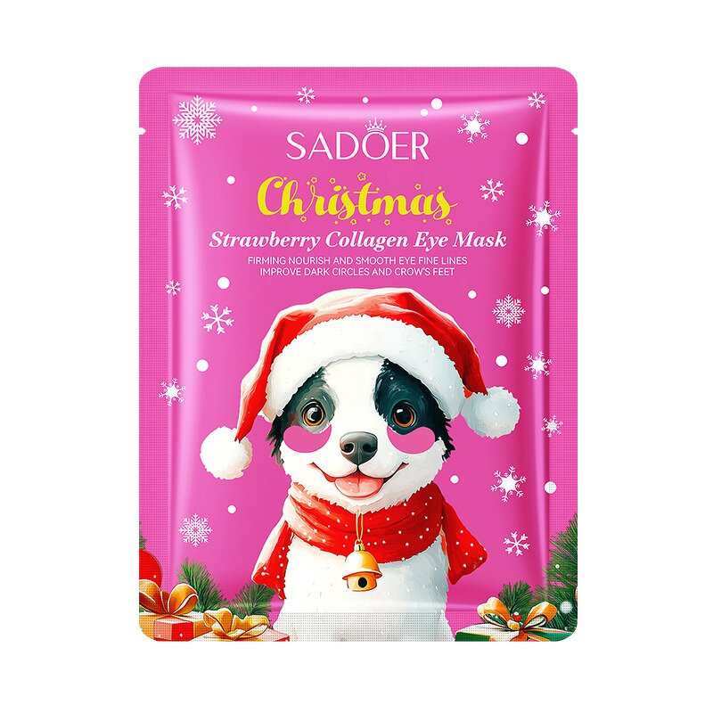 Strawberry Eye Mask Factory - Cute Collagen Firming