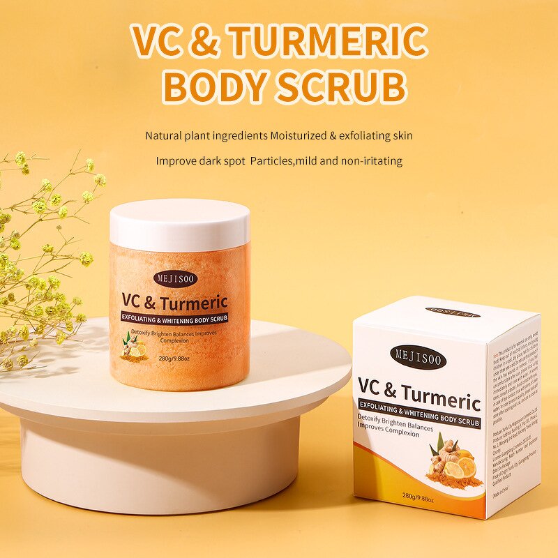 Turmeric Body Scrub Factory - Natural Plant Extracts
