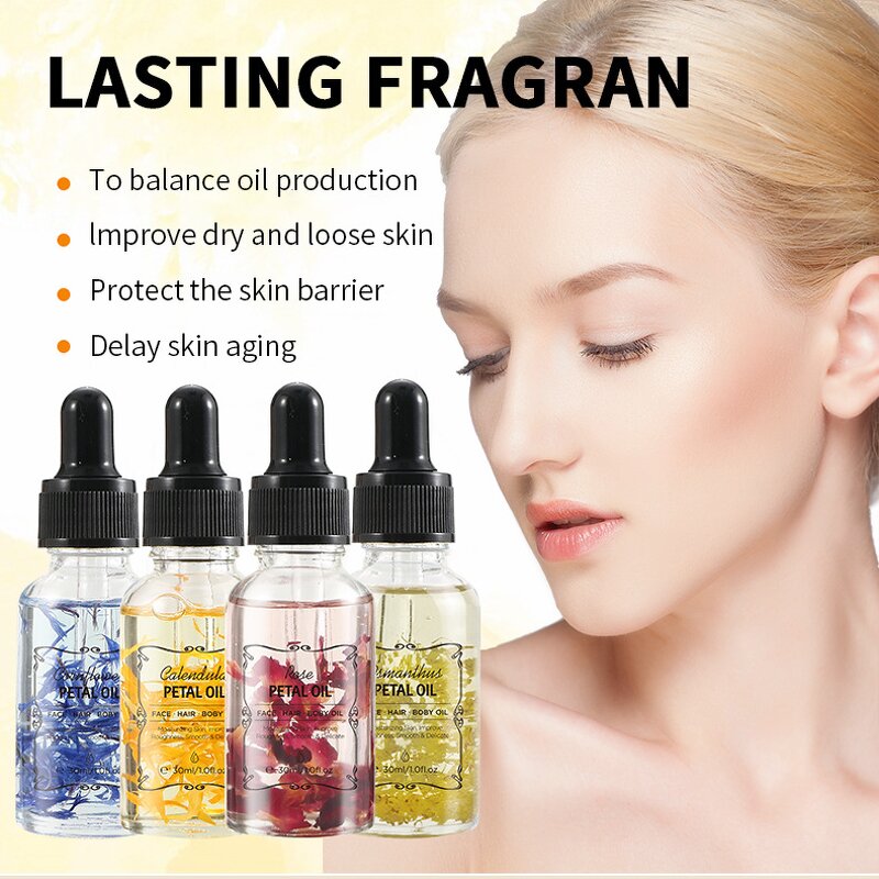 Massage Essential Oil Factory - Rose Petals Fragrance Set