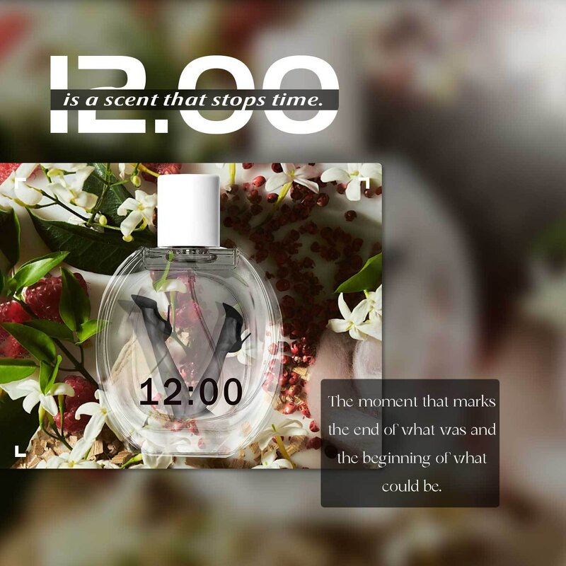 12:00 Perfume Manufacturer - Portable 50ml Elegant