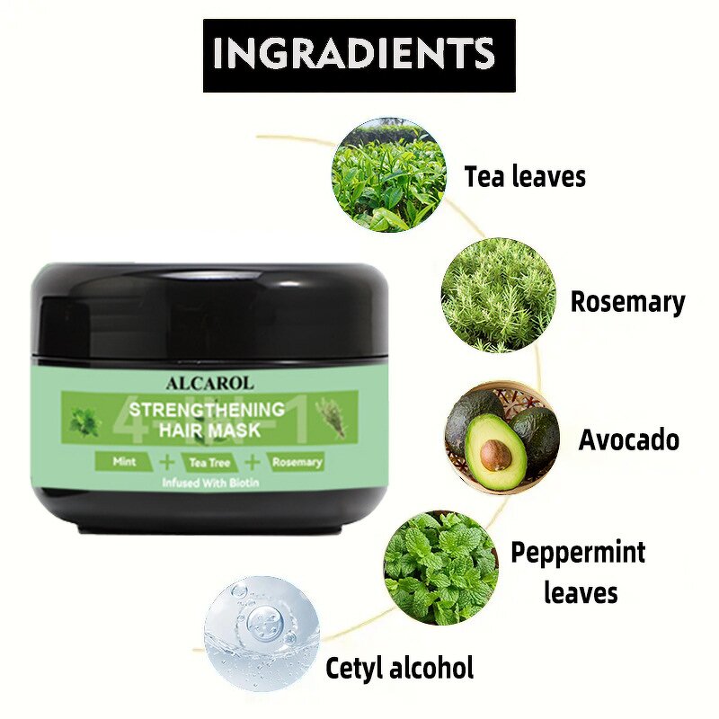 Hair Mask Factory - Deeply Nourishing Mint Tea