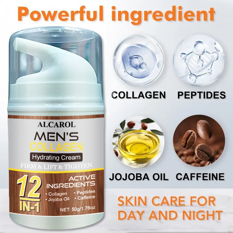 Men's Moisturizer Factory - 12 in 1 Collagen Retinol