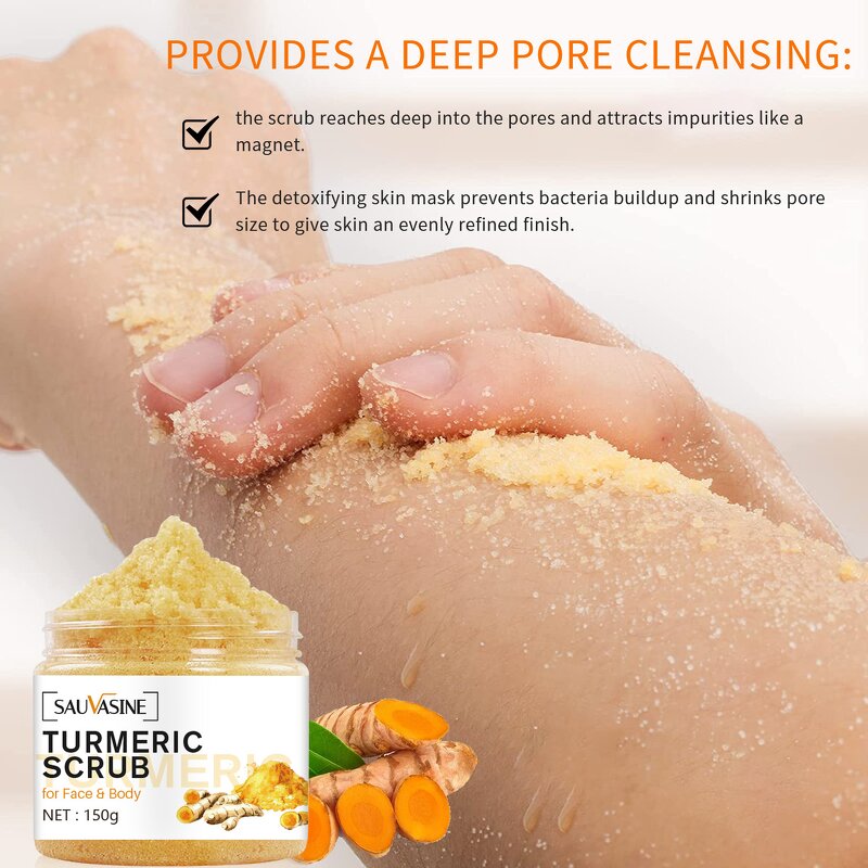 Full Body Scrub Manufacturer - Gentle Turmeric Softening