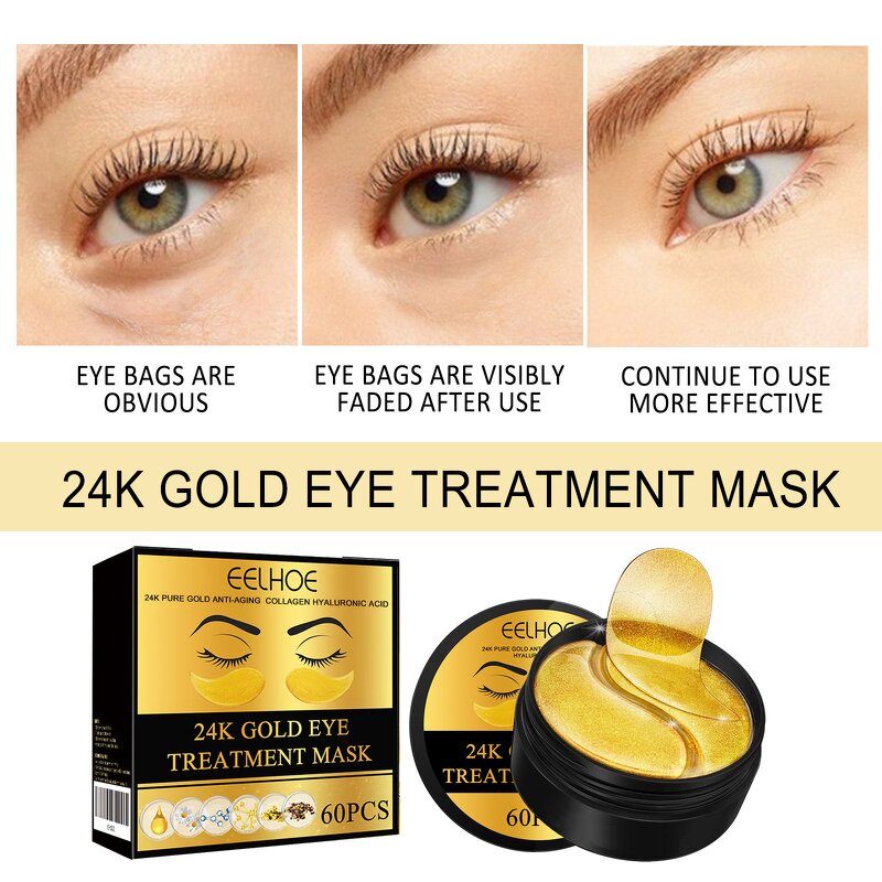 Hydrogel Eye Mask Manufacturer - 24K Gold Collagen Gel