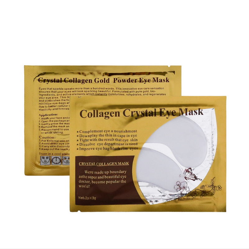 Gold Eye Patch Manufacturer - 24K Crystal Collagen Customizable
