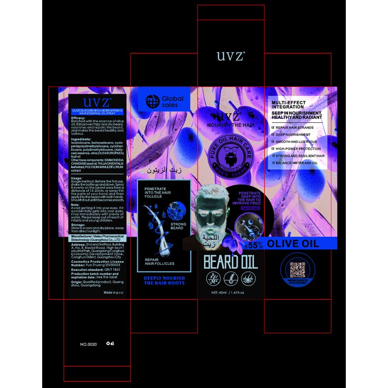 Beard Growth Oil Supplier - Natural Nourishing Set Bulk