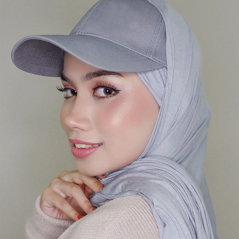 Sports Hijab Manufacturer - Baseball Hat Integration Scarf