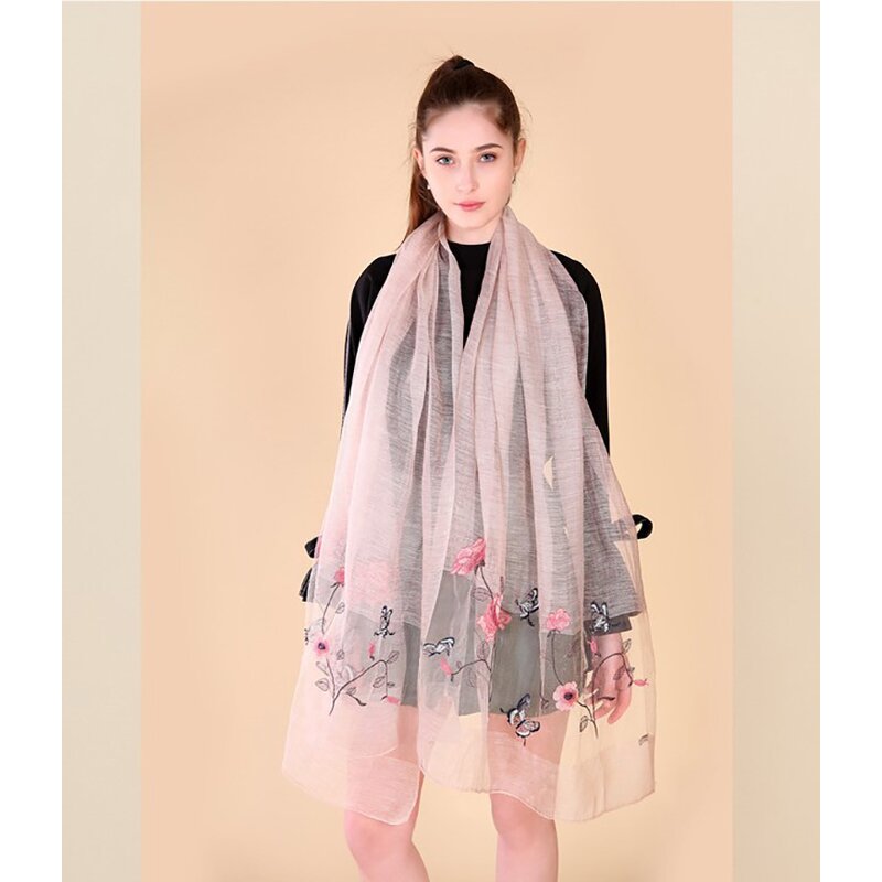 Silk Wool Scarf Factory - Blended Scarfs for Women