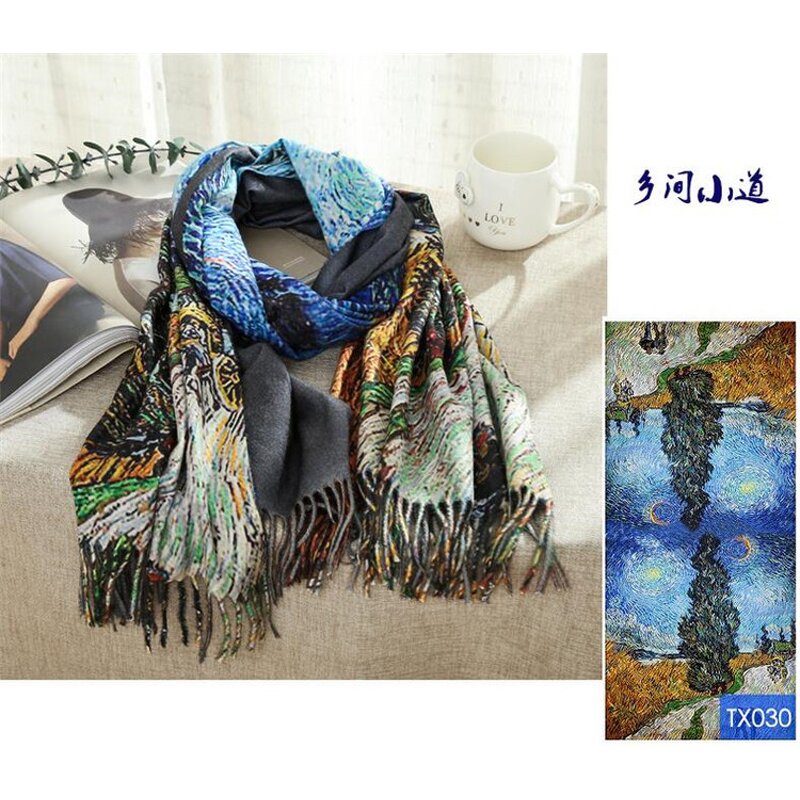 Polyester Scarf Factory - Custom Digital Print Cashmere