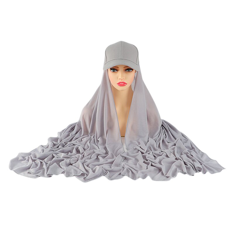 Sports Hijab Manufacturer - Baseball Hat Integration Scarf