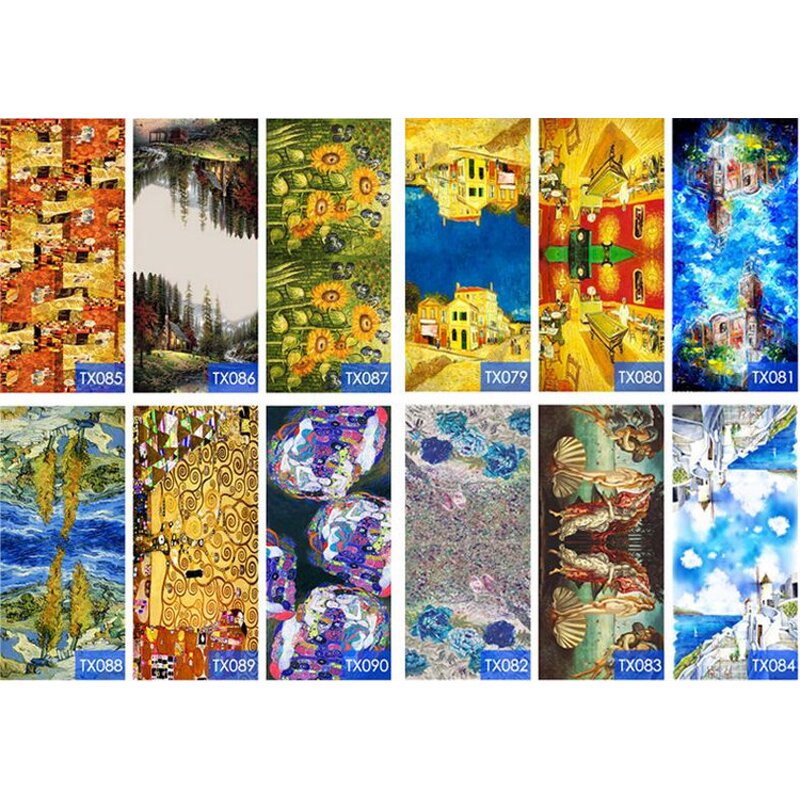 Cashmere Shawl Manufacturer - OEM Oil Painting Digital Print