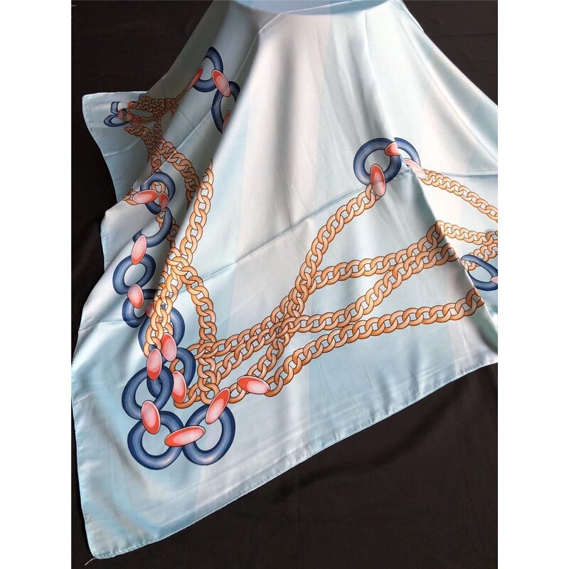 Hijab Scarf Factory - 110x110cm Satin Square Hijab Wholesale