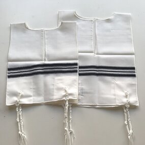 Kids Tallit Manufacturer - 100% Wool Tzitzits Undershirt