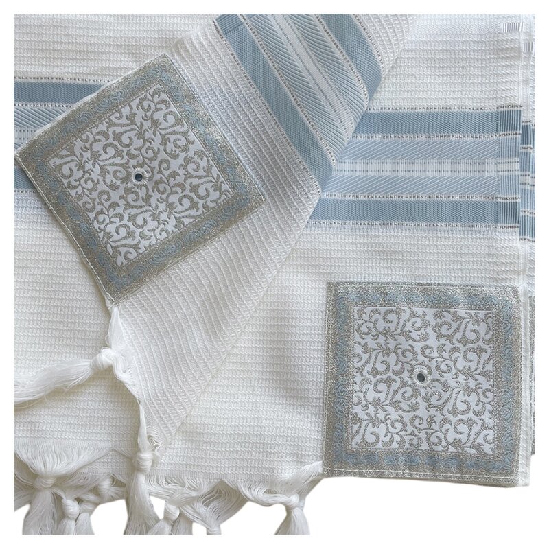 Jewish Tallit Manufacturer - 100% Wool Non-Slip Prayer Shawl