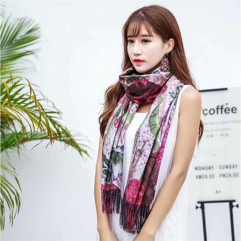 Polyester Scarf Manufacturer - Custom Digital Print Pashmina