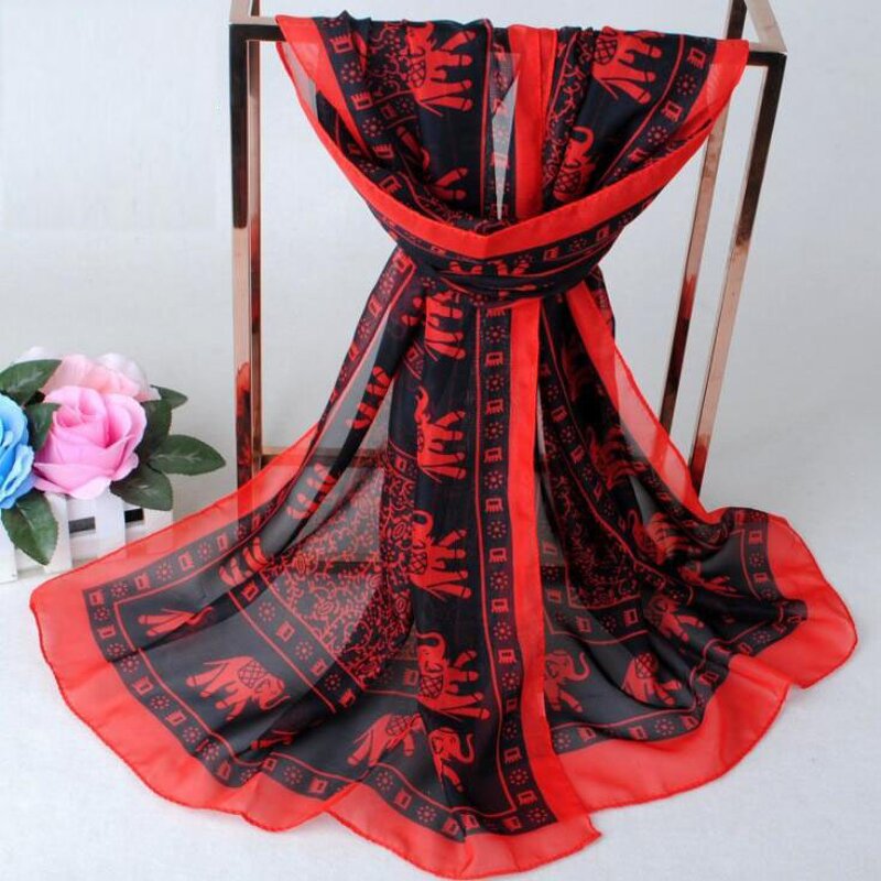 Chiffon Scarf Manufacturer - Animal Print Hijab Factory