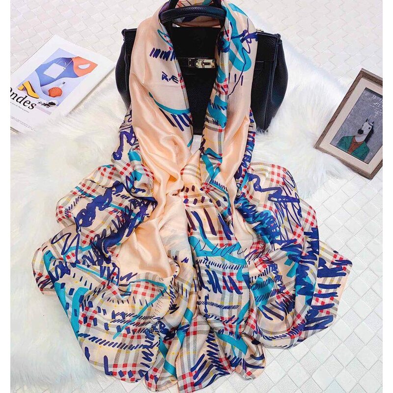 Pashmina Shawl Factory - Fashion Polyester Silk Shawl