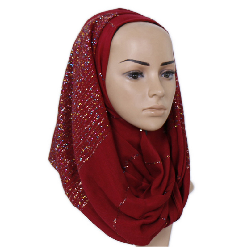 Wedding Hijab Manufacturer - Spun Gold Cotton Scarf Supplier