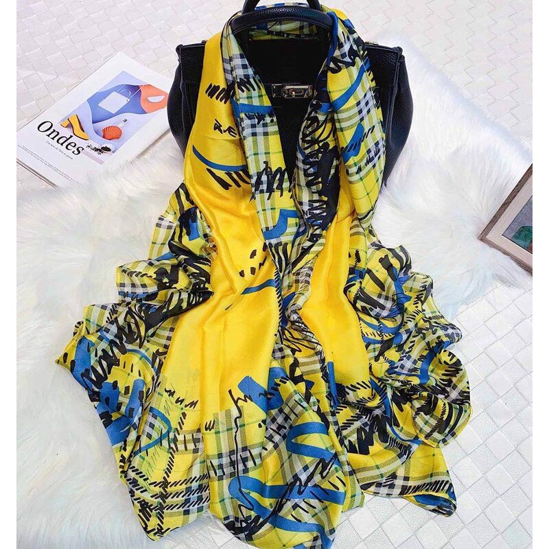 Pashmina Shawl Factory - Fashion Polyester Silk Shawl